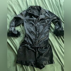 Size small bachelorette outfit with feathers​​​​​